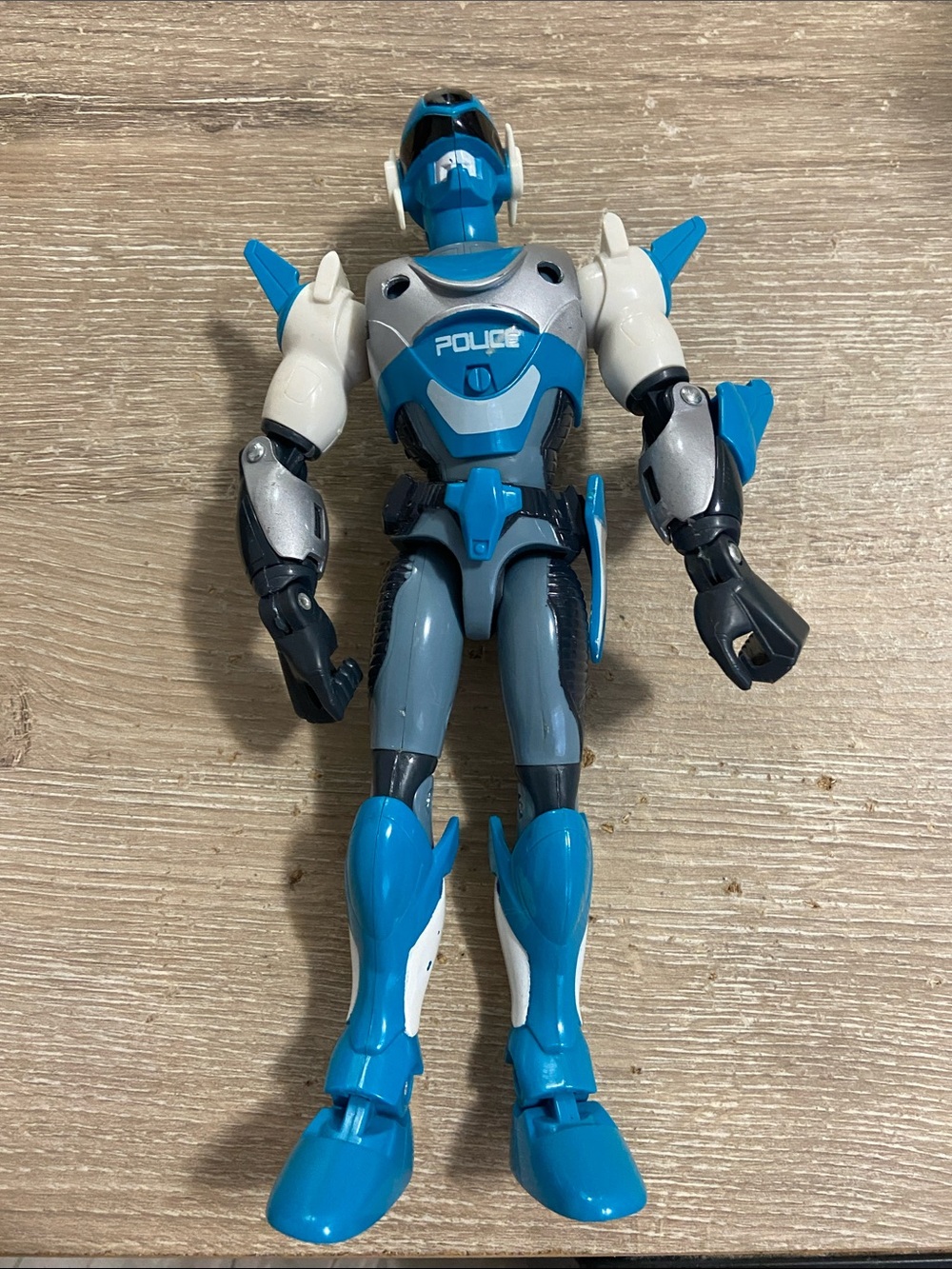 Vintage 1988 TOHO TAKARA Zap Power Force Police Spectron Robot 8" Figure